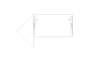 B&uuml;ro DWG - Arbeitsplatz Kombination TND 14