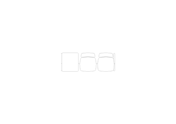 Bureau DWG - Chaise 19 - ACCA software Bureau DWG - Chaise 19 - ACCA software