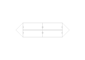 Bureau DWG - Table type 2 40