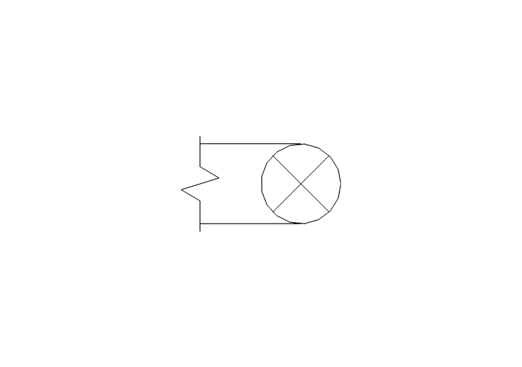 Circular delivery duct (visible section) - ACCA software Circular delivery duct (visible section) - ACCA software