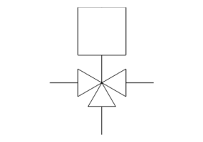 3-Wege-Magnetventil
