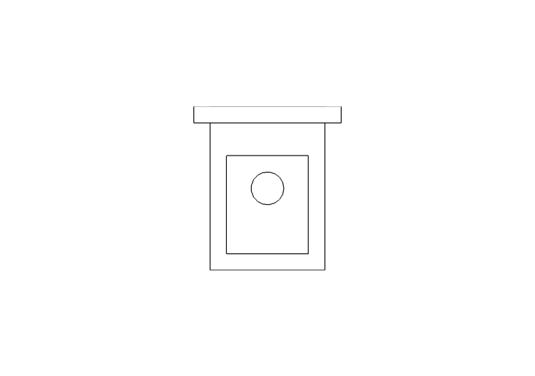 Vase with cistern - ACCA software Vase with cistern - ACCA software