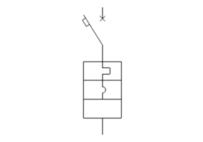 Interruptor magnetotérmico diferencial (Línea cuadros)