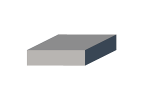 3D Sill - Base [R] 150x40mm