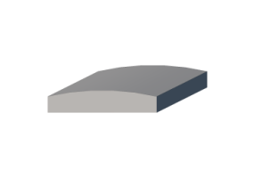 3D Mauerabdeckung - Mauerabdeckung [P02] 100mm