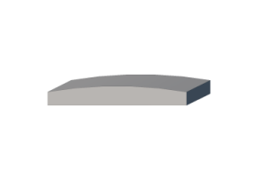 3D Wall Cap - Wall Cap [P02] 400mm
