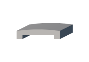 Capa de muro 3D - Pingadeira [P03] 200mm