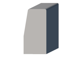 Cordolo 3D - Cordolo [P03] 120x150x300mm