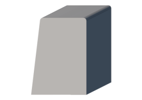 Bordure 3D - Bordure [P04] 150x180x250mm