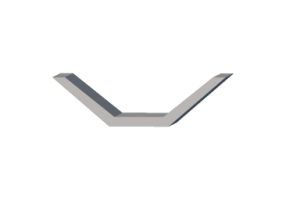 Meio fio 3D - Sarjeta trapezoidel