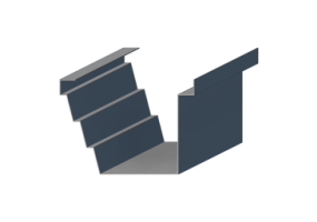 3D Dachrinne - Dachrinne [P01] 100x100mm