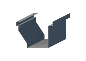 3D Dachrinne - Dachrinne [P03] 100x100mm