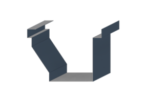 Calha 3D - Calha [P03] 200x200mm