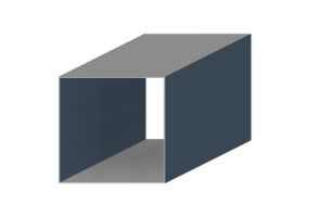 Pluviale 3D - Pluviale [Q] 100x100mm