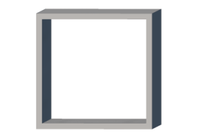 Perfil 3D - Perfil [RC] 1000x1000c50mm