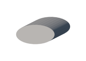 3D Profil - Profil [E] 100x50mm