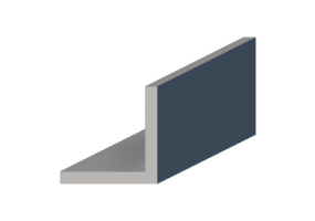 3D Profil - Profil L-80/10x80/10mm