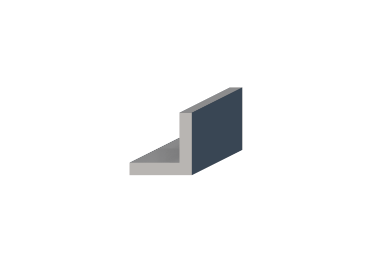 Perfil 3D - Perfil L-100/20x100/20mm - ACCA software Perfil 3D - Perfil L-100/20x100/20mm - ACCA software