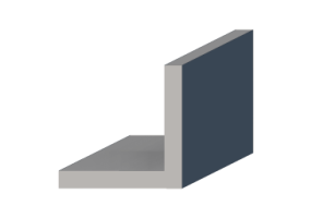 3D Profil - Profil L-140/20x140/20mm