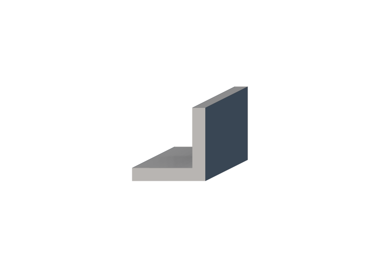 Perfil 3D - Perfil L-140/25x140/25mm - ACCA software Perfil 3D - Perfil L-140/25x140/25mm - ACCA software