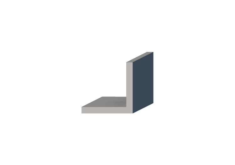 Perfil 3D - Perfil L-200/25x200/25mm - ACCA software Perfil 3D - Perfil L-200/25x200/25mm - ACCA software