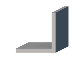 3D Profile - Profile L-250/25x250/25mm