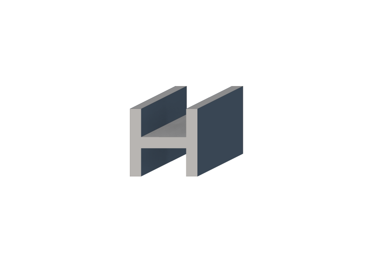 Perfil 3D - Perfil H-120/20x120/20mm - ACCA software Perfil 3D - Perfil H-120/20x120/20mm - ACCA software