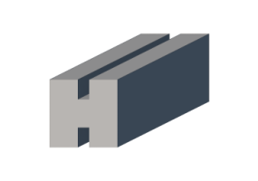 Perfil 3D - Perfil H-60/20x60/20mm