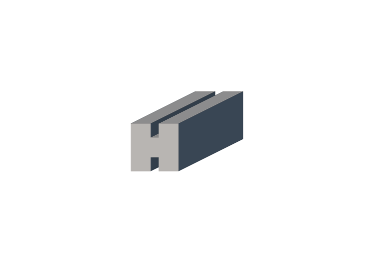Profil 3D - Profil H-60/20x60/20mm - ACCA software Profil 3D - Profil H-60/20x60/20mm - ACCA software
