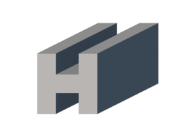 Profil 3D - Profil H-80/25x80/25mm