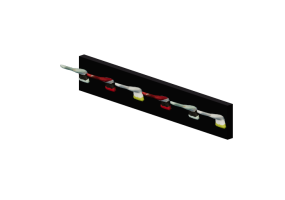 Accessori 3D - Appendiabiti in metallo - Kare - Paintbrush Party - 82169
