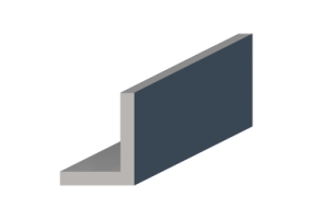 3D Profiles - L 2_1/2X2X 3/8