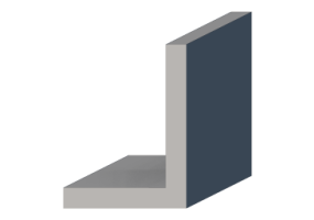 3D Profiles - L 8X4X1