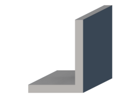 3D Profiles - L 8X6X 7/8