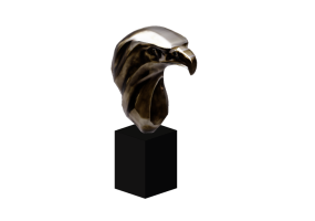 Sculture 3D - Statuetta in metallo - Kare - 39183
