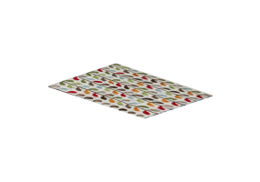 Tappeti 3D - Tappeto in tessuto - Kare - Leaf - 37863