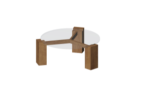 Tavoli 3D - Tavolino rotondo - Moroso - Gogan - GG0 - 10A