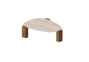 Tavoli 3D - Tavolino rettangolare - Moroso - Gogan - GG0 - 10Z