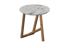 Tavoli 3D - Tavolino rotondo - Moroso - Klara - KL0 - 653