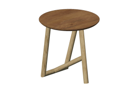 Tavoli 3D - Tavolino rotondo - Moroso - Klara - KL0 - 783