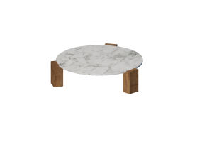 Tavoli 3D - Tavolino rotondo - Moroso - Gogan - GG0 - 10L