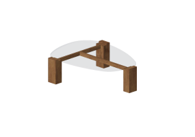 Tavoli 3D - Tavolino rettangolare - Moroso - Gogan - GG0 - 10G