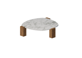 Tavoli 3D - Tavolino rettangolare - Moroso - Gogan - GG0 - 10F
