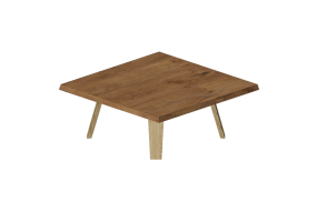Tavoli 3D - Tavolino quadrato - Moroso - Il Naturale - IN0 - 06J
