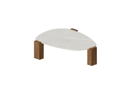 Tavoli 3D - Tavolino rettangolare - Moroso - Gogan - GG0 - 10H