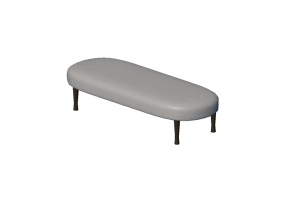 3D Chairs - Bench - Moroso - Josephine - JP0 - 0TF