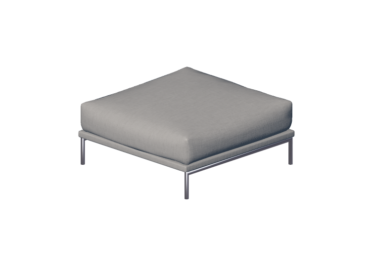 Cadeira 3D - Pufe - Moroso - Gentry - GE0 - 017 - Moroso Cadeira 3D - Pufe - Moroso - Gentry - GE0 - 017 - Moroso