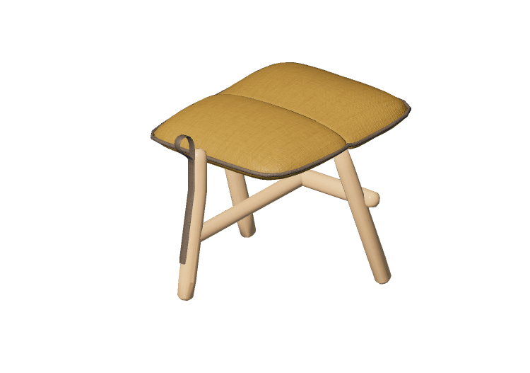Sillas 3D - Puff - Moroso - Lilo - LI1 - 017 - Moroso Sillas 3D - Puff - Moroso - Lilo - LI1 - 017 - Moroso
