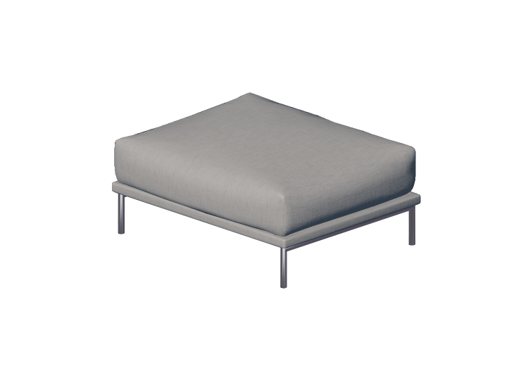 Cadeira 3D - Pufe - Moroso - Gentry - GE0 - 214 - Moroso Cadeira 3D - Pufe - Moroso - Gentry - GE0 - 214 - Moroso
