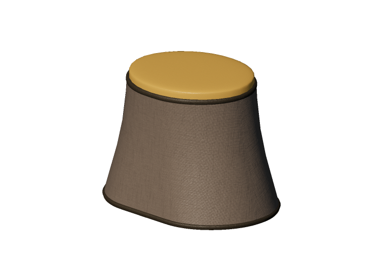 3D Stühle - Pouf - Moroso - Baobab - BA1 - 017 - Moroso 3D Stühle - Pouf - Moroso - Baobab - BA1 - 017 - Moroso